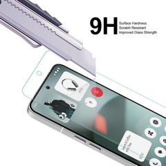2 Pack Tempered Glass Screen Protectors for Nothing Phone 3, Bubble Free, Anti-S