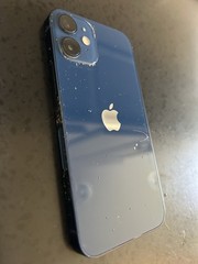 Apple iPhone 12 mini 128GB Blue A2176 MG683LL/A Unlocked Clean ESN BATTERY IFFY