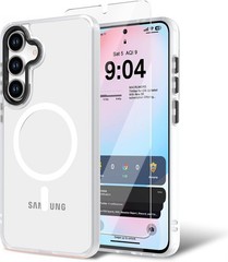 Ultra Slim Translucent Matte Phone Cover for Samsung Galaxy S25 FE with Screen P