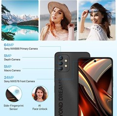 UMIDIGI A13 Pro Max 5G 12+256GB 6.8” 64MP Triple Camera 5G Dual SIM Android 12