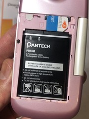 Pantech Impact P7000 AT&T Pink Slider Phone – USED WORKS