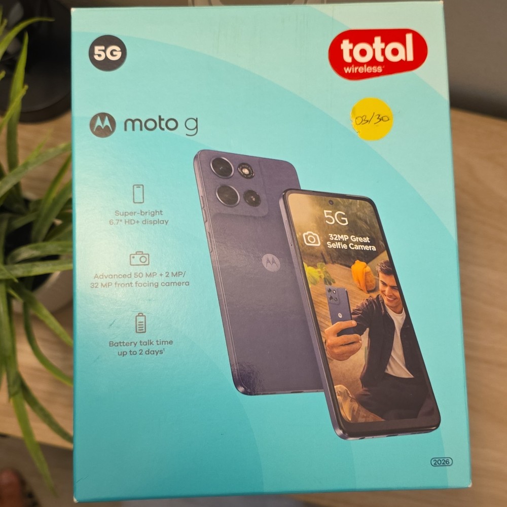 Motorola moto g 5G 128GB 6.7in 50MP Total Wireless 5G XT2313V