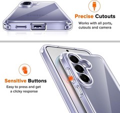 For Samsung Galaxy S26 Plus Case w/ Military Grade Protection, 2x Tempered Glass