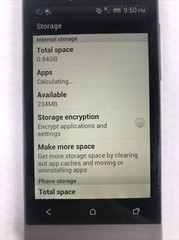 HTC One V Beats Audio Muve Music 512mb Single Core Phone MuveMusic Player