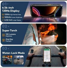 Ulefone Rugking 4 Pro Rugged Waterproof Phone 16GB+256GB 6.53″ 48MP 10200mAh NFC