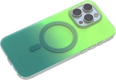 Gradient Case for The iPhone 16 Pro Max – Green and Yellow Multi-Color Design