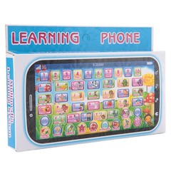 1 Cute Kids Mobile Phone Toy For Learning Sounds And Games NEW