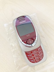 Siemens SL55 – Ruby Red – New Condition – Boxed – Complete Set
