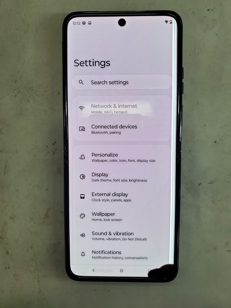 Motorola Razr Plus (2023) XT2321-3 256GB Black (Wi-Fi Only) – 3T9D