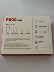 ANS ARTIA P600 32GB (Unlocked) BLACK ANDROID 11 Go OS NEW OPEN BOX Smartphone
