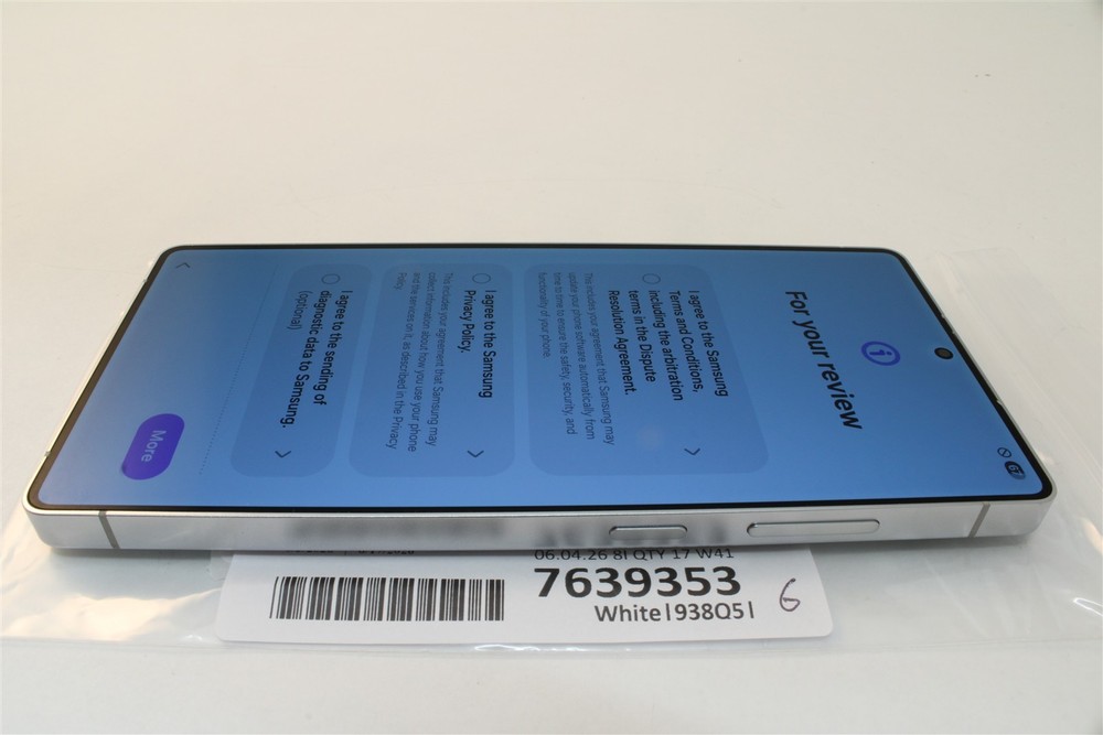 Samsung Galaxy S25 Ultra White Unlocked AT&T T-Mobile Verizon 100% batt! 7639353