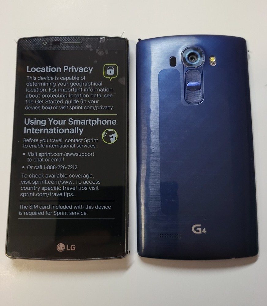 SPRINT LG G4 LS991 4G LTE Android 32GB 10/10 A++