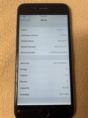 Apple iPhone 6 – 32GB – Space Gray (AT&T) A1549 (GSM)