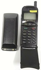 Motorola 3160 – Black ( Bell Atlantic Mobile TDMA ) Cellular Phone – Untested