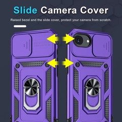 Case for iPhone 17e & iPhone 16e Heavy Duty Shockproof Full Body Phone Cover