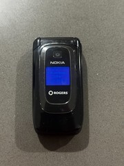 Nokia 6085 Flip Flop Cellphone – Black (Rogers Wireless) (CA)
