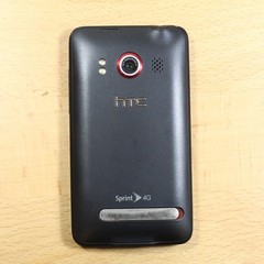 HTC EVO 4G pc36100 Black Smartphone For Parts #507