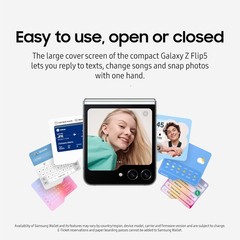 Samsung Galaxy Z Flip 5 F731U1 Unlocked 6.7″ AMOLED Foldable Android Smartphone