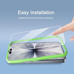 3 Pack Screen Protector for iPhone 16 Pro / 17 6.3 Inch Case Friendly with Frame