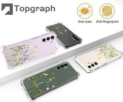 Cute Clear Samsung Galaxy S23 Plus Case for Women Girls, S23+ Transparent Design