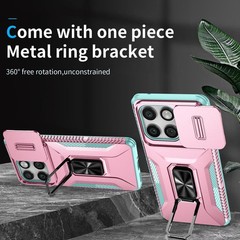 1. For Motorola Moto Edge 2025 Case, Sliding Camera Lens Cover, Shockproof