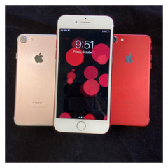 Apple iPhone 7 32/128GB Black|Red|Rose Gold -Unlocked Verizon Att- A1660/A1778
