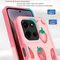 Moto G 5G 2025 & Moto G 5G 2026 & Motorola G Play 2026 Case: Cute Flowers Design