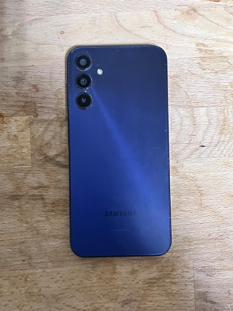 Samsung Galaxy A25 5G – 128 GB – Blue (Boost Mobile) Smartphone, damaged screen