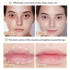 Waterproof & Sweatproof Concealer Cream – Tattoo Coverage, Long-Lasting Foundati