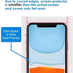 2-Pack Screen Protector for iPhone 11 & iPhone XR 6.1-Inch, Tempered Glass Film