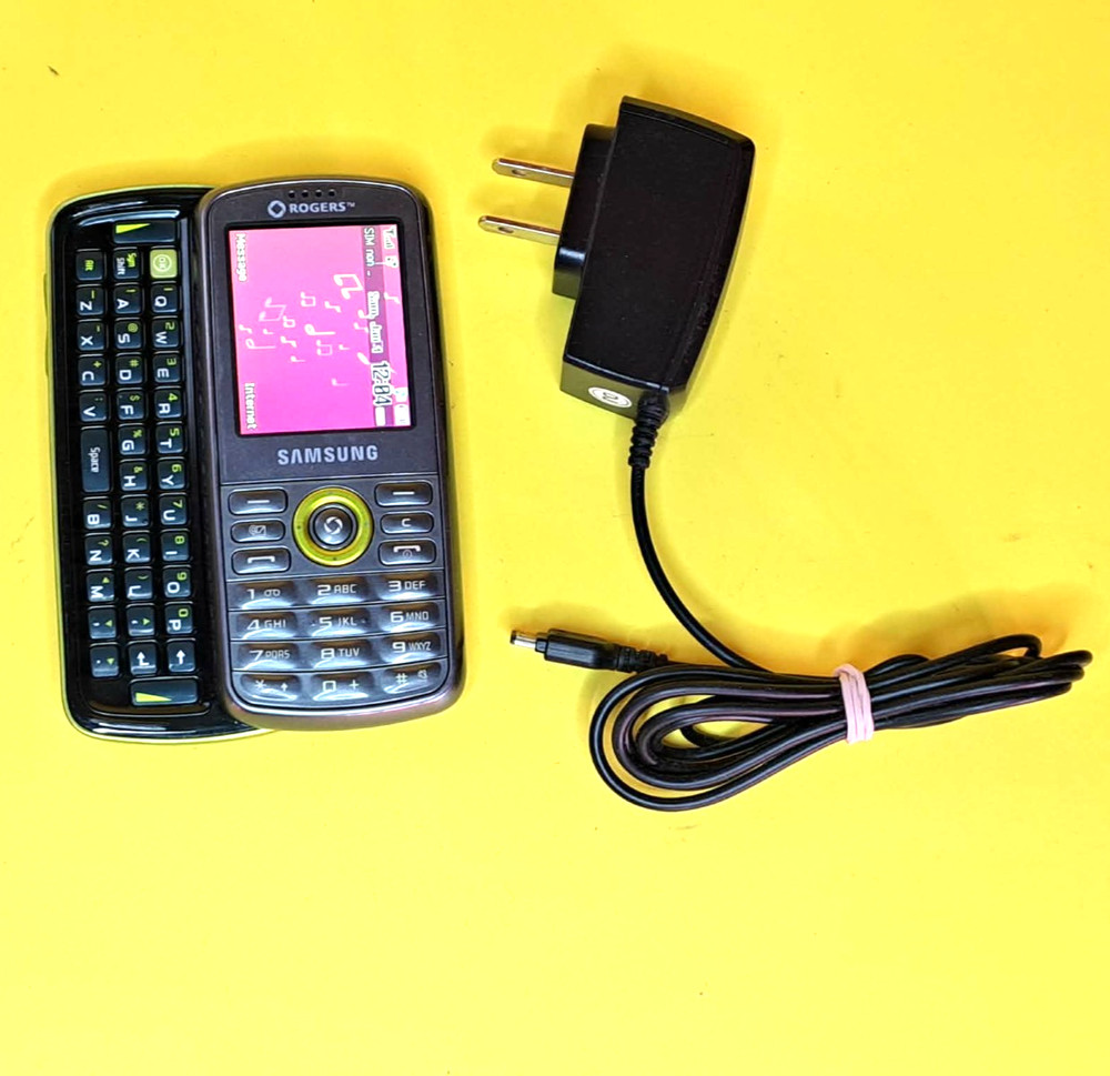 *2G ONLY* SAMSUNG GRAVITY T456 SGH-T456 2″ RARE GSM SLIDER QWERTY CELL PHONE