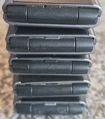 5 LG A340, A340, AT&T, Go-Phone, Flip Phone, 3G/2G, B Grade, Each Sold Separate