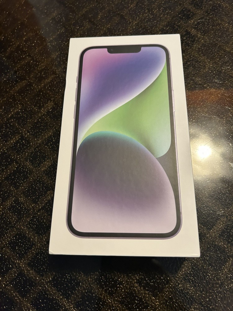 Apple iPhone 128GB A2649 MPUX3LL/A Retail Box (JUST THE BOX)