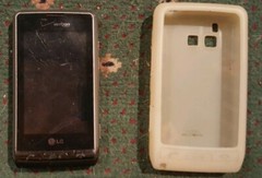 LG Dare VX9700 Black/Silver Verizon Wireless Touchscreen Cell Phone