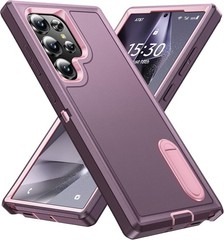 Case & Kickstand for Samsung Galaxy S24 Ultra 5G Military Grade Shockproof Cover