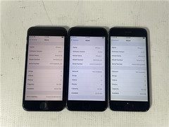 Mixed Lot of 3 Apple iPhones SE 2nd Gen 64GB iPhone 7 32Gb iPhone 6 64GB