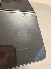 Samsung Galaxy Z Flip5 – 256 GB – Gray (T-Mobile) for parts -crack back –