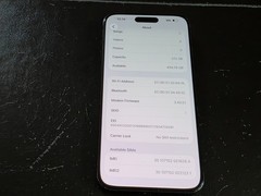 Apple iPhone 15 Pro Max – 512 GB – Blue Titanium (Carrier Unlocked) 89% Battery