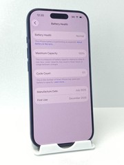 Apple iPhone 17 Pro A3256 256GB Deep Blue 100% battery health Unlocked phone