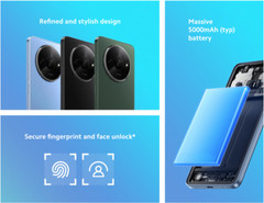 Xiaomi Redmi A3 4G LTE Midnight Black – 4GB RAM – 128GB ROM – Unlocked – NEW