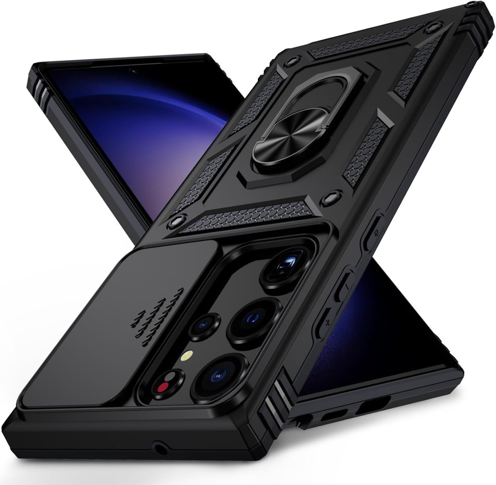 For Samsung Galaxy S23 Ultra Case Military Grade Drop Protection Cover Kickstand