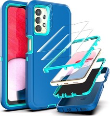 Samsung Galaxy A13 5G Case 6.6″ Shockproof Protective with 2 x Screen Protector