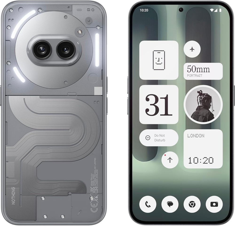 Nothing Phone (2a) Plus Smartphone, MTK 7350 Pro 50 MP Triple Camera