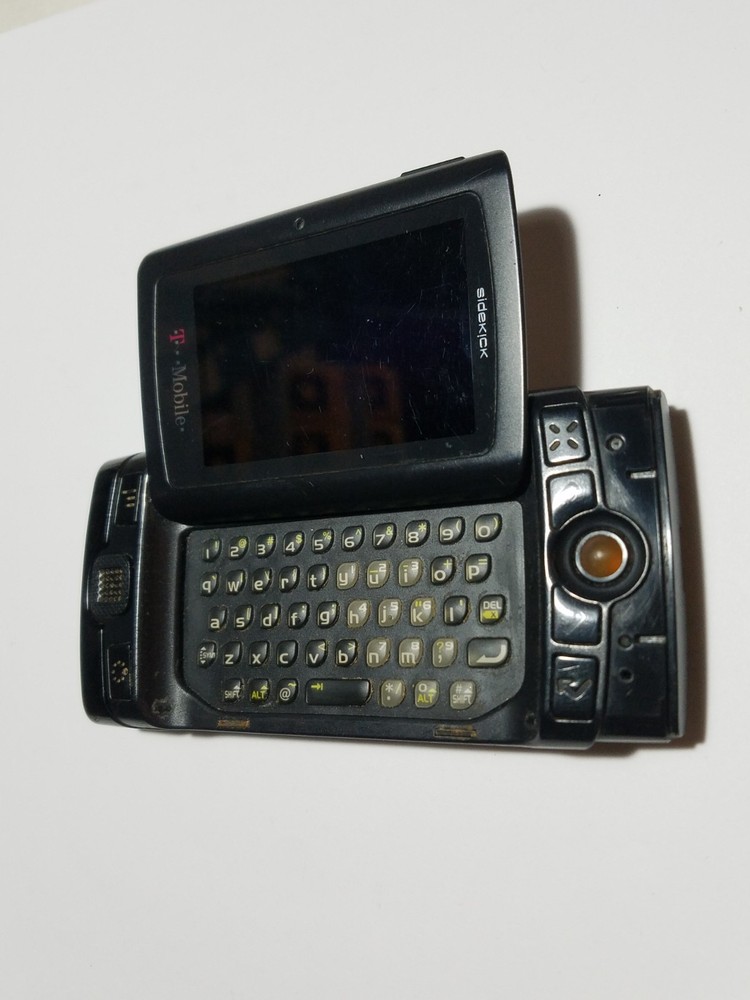 Rare Retro T-Mobile 2G Sharp Sidekick 2008 PV210 Rare Swivel Cellphone