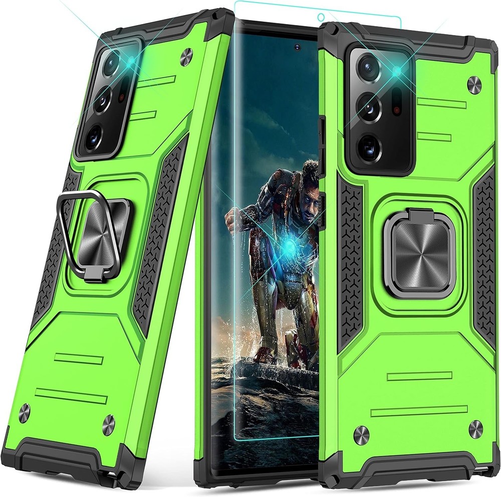 Samsung Galaxy Note 20 Ultra 5G Case,Ring Stand,Screen Protective,Shockproof