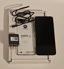 Motorola Moto G Fast XT2045-3 Cellphone (White 32GB 3GB) Boost Mobile EUC