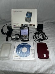 BlackBerry Curve Black T-Mobile i16MB RAM 2.5in Extra Accessories