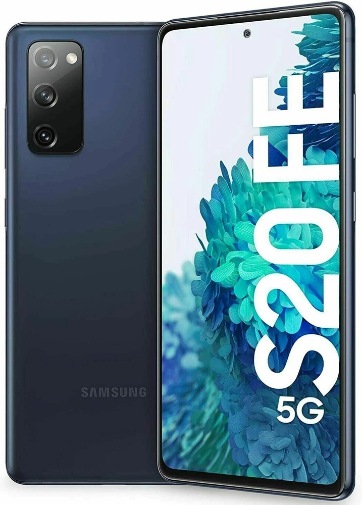 Samsung Galaxy S20 FE 5G 6.5″ 32MP 128GB GSM Fully Unlocked SM-781U1(Cloud Navy)