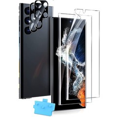 Samsung Galaxy S22 Ultra 5G 6.8″ 2 Pack Screen Protector 2 Camera Lens Protector