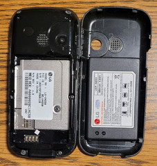 LG Cosmos VN250 – Black ( Verizon ) Cellular Slider Phone